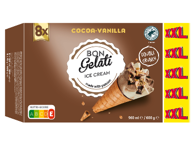BON GELATI Παγωτό ξυλάκι με αμύγδαλο XXL