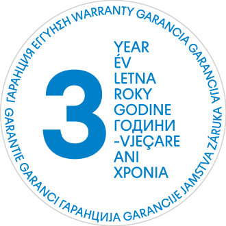 3 χρόνια εγγύηση