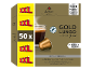 Κάψουλες καφέ XXL Gold Lungo, 50 τεμάχια, ένταση 7/12, συμβατές με καφετιέρες.
