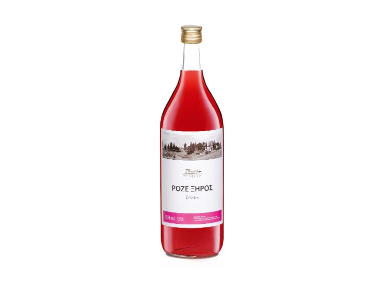 Μπουκάλι ξηρό ροζέ κρασί 1,5 l