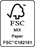 Σφραγίδα FSC MIX Paper, FSC™ C182161.