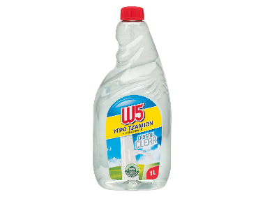 W5 Υγρό καθαρισμού για τζάμια (Crystal Clear)