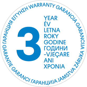 3 χρόνια εγγύηση