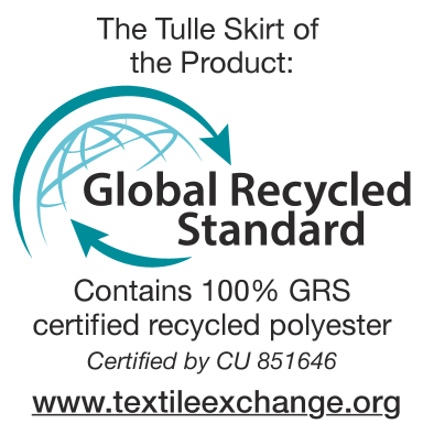 Ετικέτα Global Recycled Standard: περιέχει 100% ανακυκλωμένο πολυεστέρα πιστοποιημένο με GRS, πιστοποιημένο από CU 851646.
