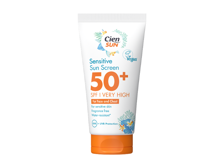 Αντηλιακή κρέμα προσώπου Sensitive SPF50