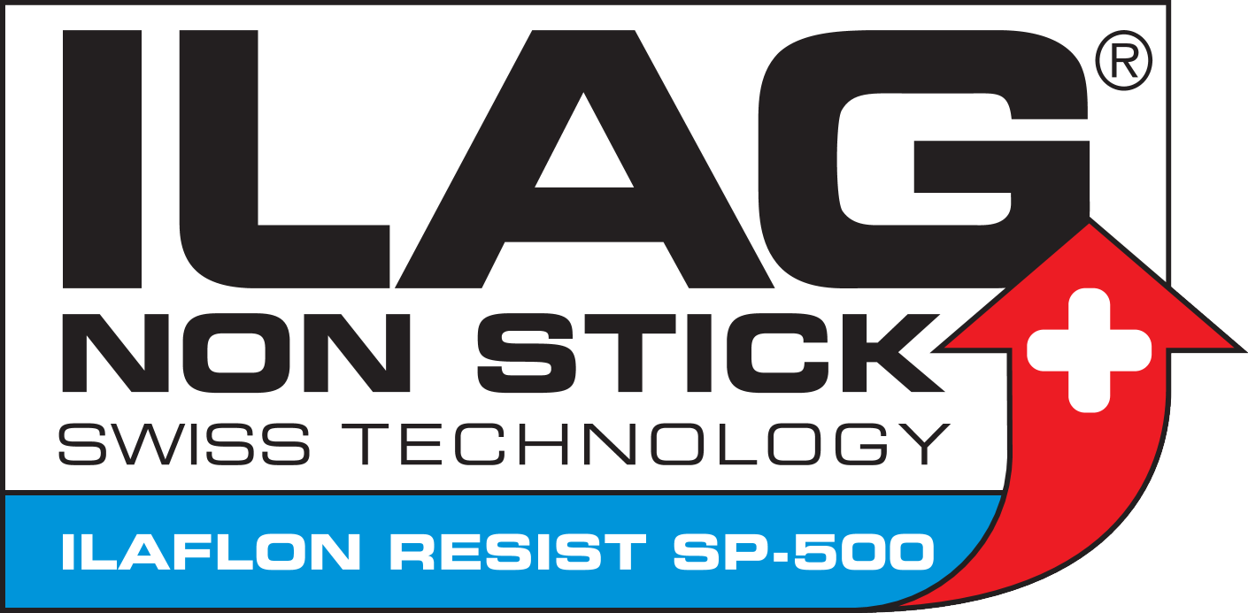 Λογότυπο ILAG NON STICK SWISS TECHNOLOGY ILAFLON RESIST SP-500