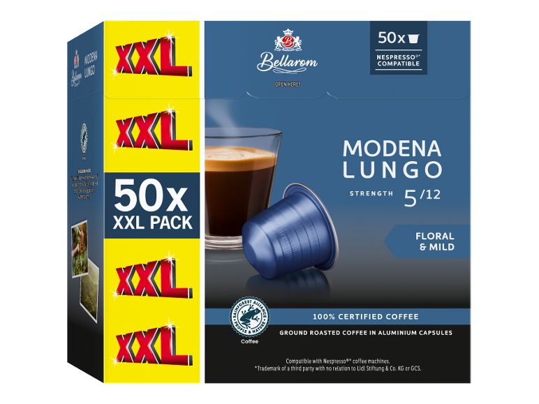 Κάψουλες Modena Lungo XXL