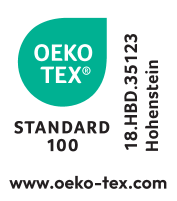 Ετικέτα STANDARD 100, 18.HBD.35123 Hohenstein, www.oeko-tex.com