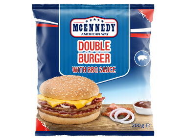 MCENNEDY Burger διπλό ποικιλία