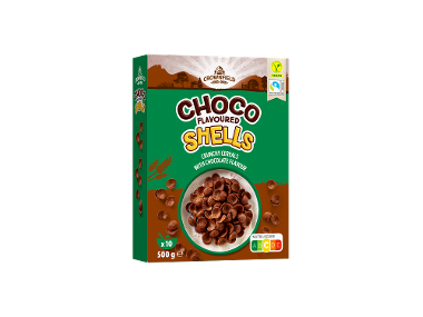 CROWNFIELD Δημητριακά ποικιλία (Choco Shells)