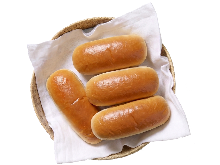 Brioche Hot Dog Buns με βούτυρο