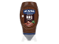 Μπουκάλι σάλτσας BBQ με την επιγραφή «BBQ Sauce» και διατροφικές πληροφορίες.