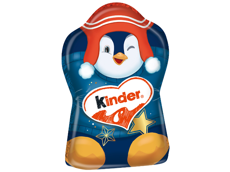 Συσκευασία σοκολάτας Kinder σε σχήμα πιγκουίνου