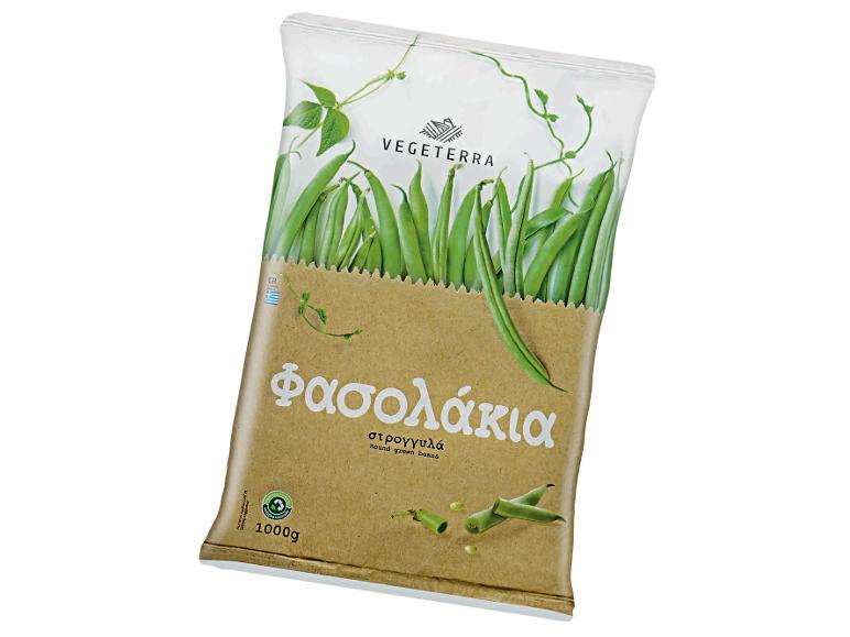 Vegeterra φασολάκια στρογγυλά, 1000g