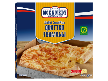 MCENNEDY Πίτσα με γεμιστή κρούστα ποικιλία