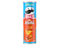 Pringles «Limited Edition Stadium Snacks Buffalo Chicken Wings» γεύση πατατάκια.
