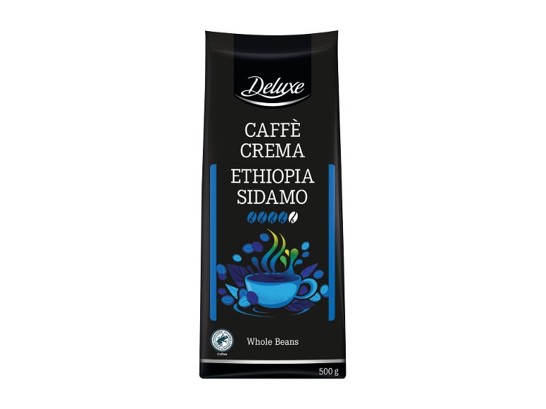 Συσκευασία καφέ σε κόκκους Caffè Crema Ethiopia Sidamo, 500 γρ.
